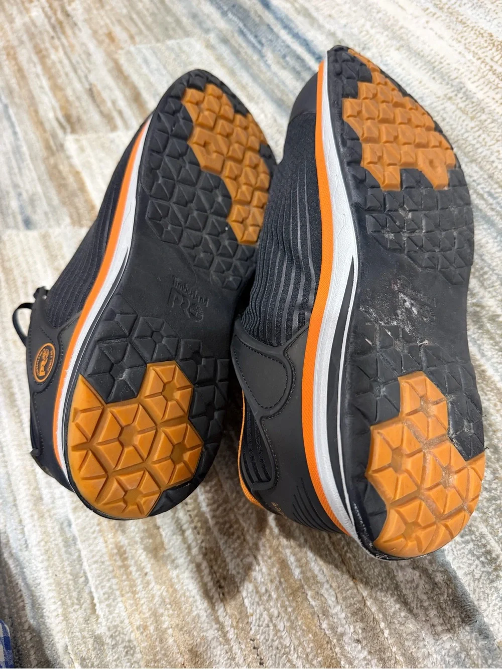 Timberland Black and Orange Casual Trainers